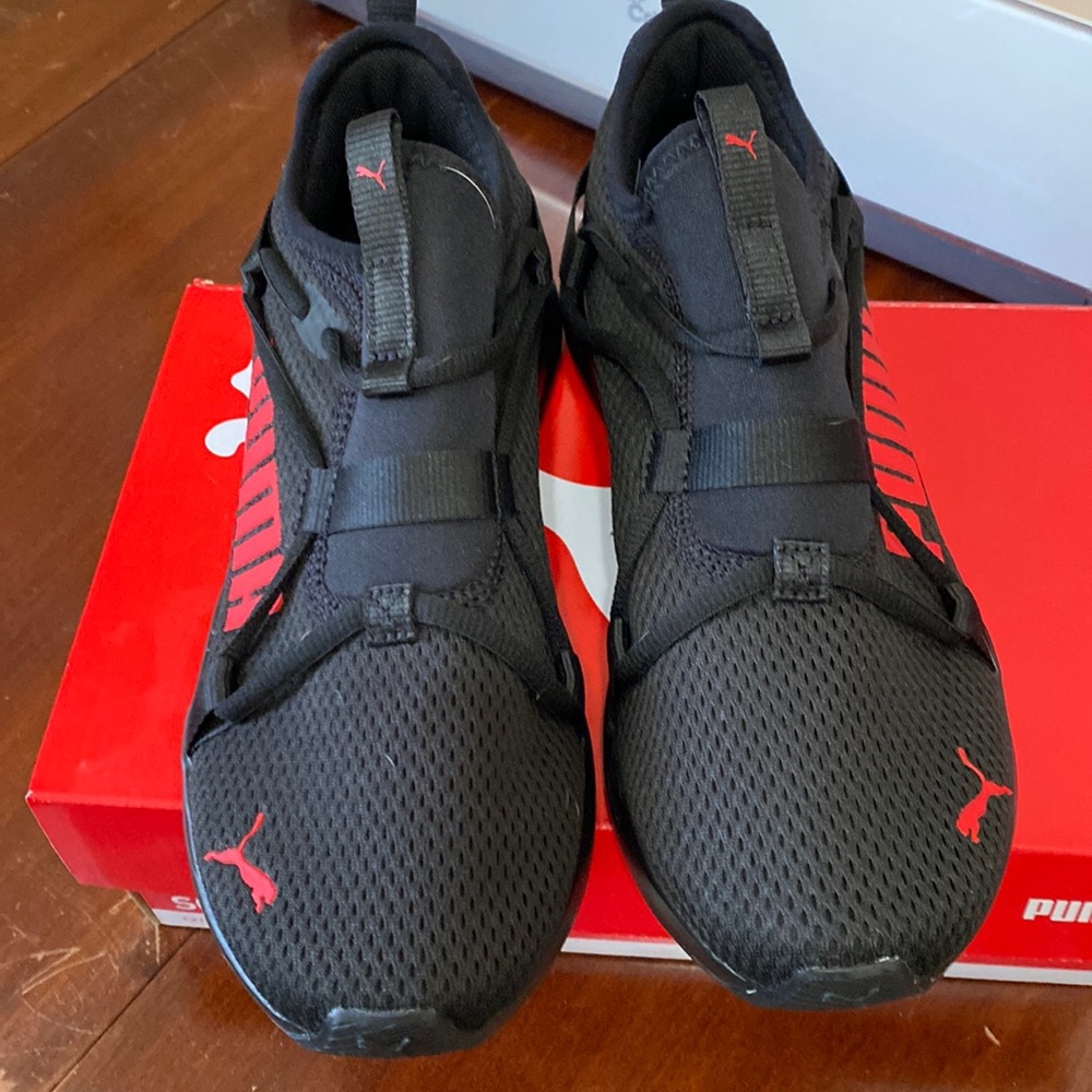 Brand New, In Box Black Puma Sneakers